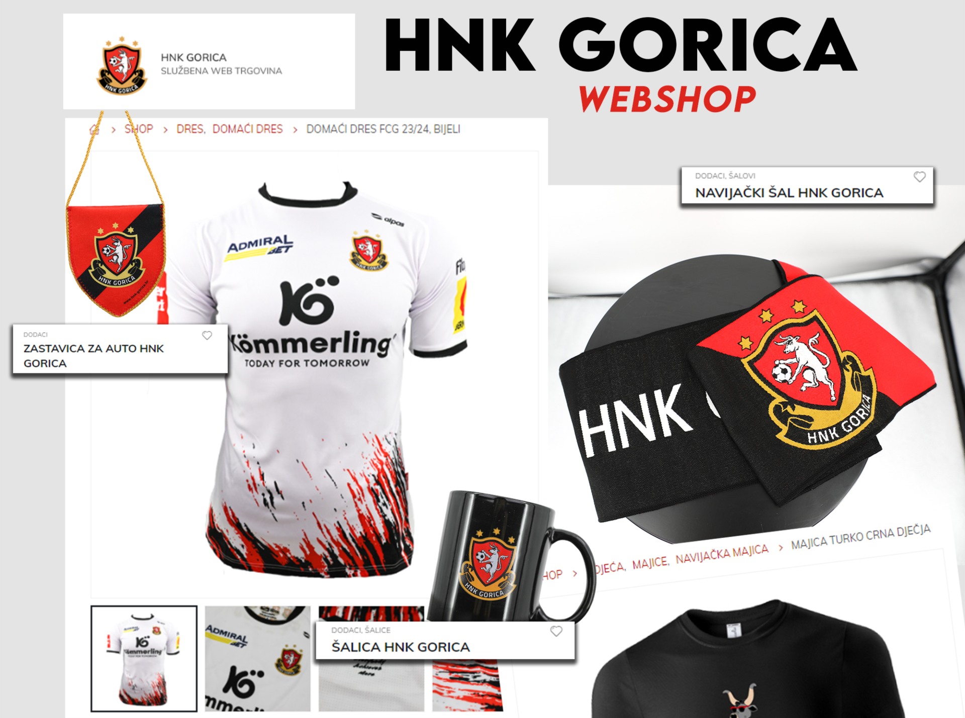 Predstavljamo HNK Gorica službeni webshop